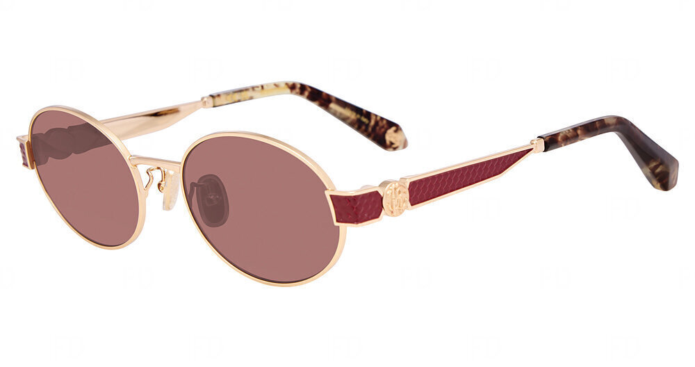 ROBERTO CAVALLI SUN SRC171M Sunglasses ROSE GOLD W BORDEAUX (0307) 55mm